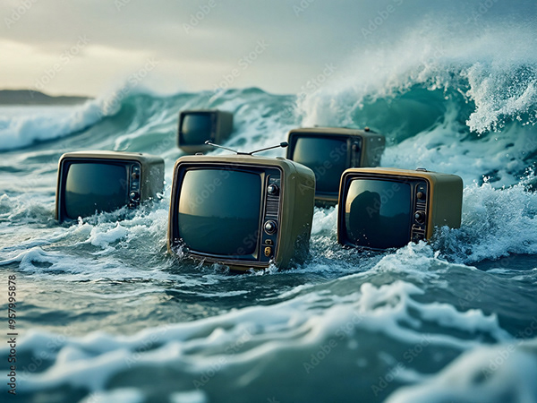 Television TV Collection — Adobe Stock 957995878