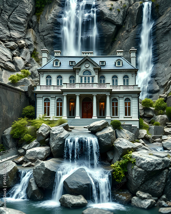 Mansion - Houses - Homes — Adobe Stock 916533659