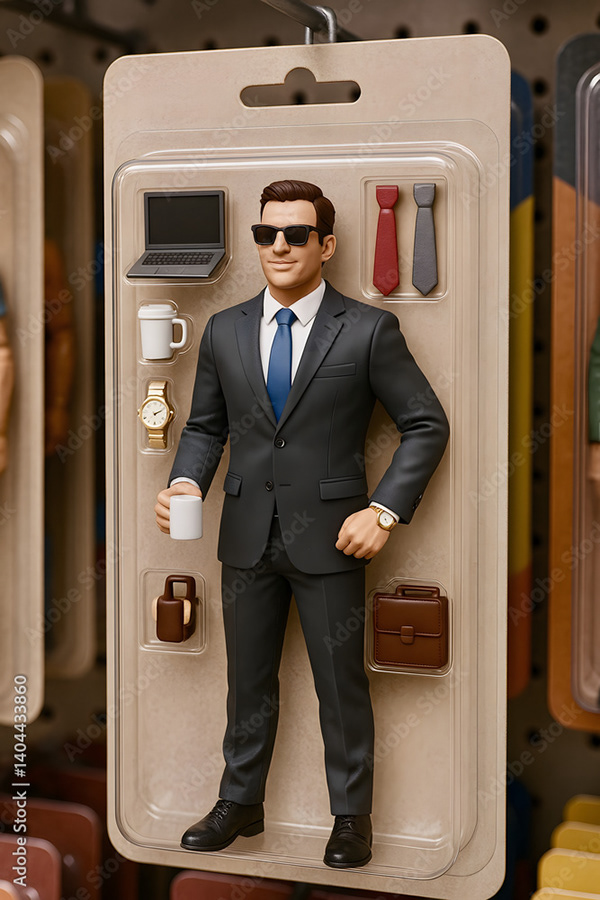 Toys In Packaging Blister Pack — Adobe Stock 1404433860