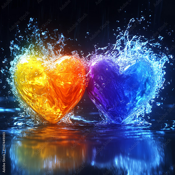 Hearts - Love - Valentine’s — Adobe Stock 1147449003