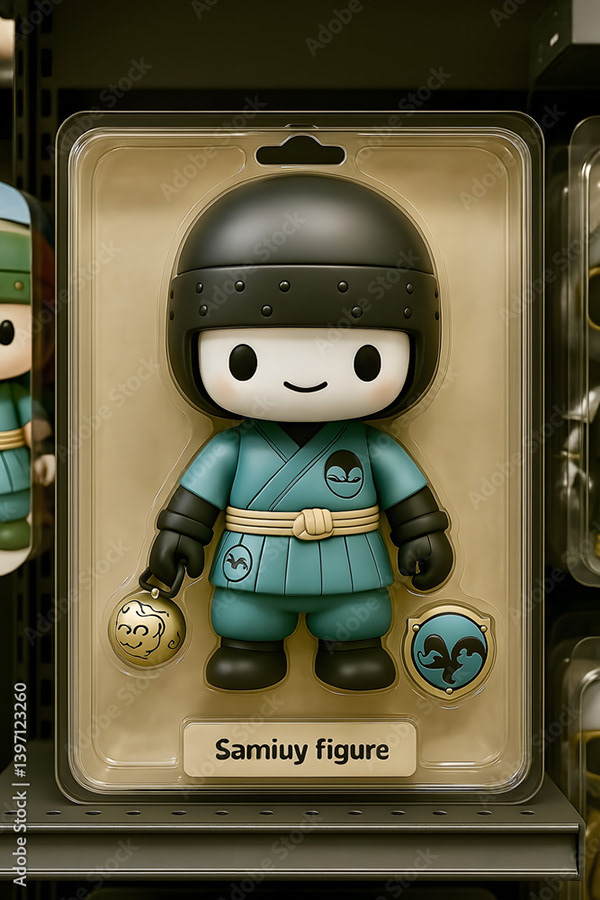 Toys In Packaging Blister Pack — Adobe Stock 1397123260