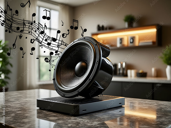 Speakers Music Audio Subwoofers — Adobe Stock 1013045001