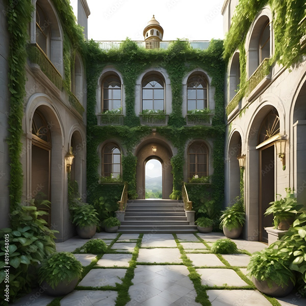Mansion - Houses - Homes — Adobe Stock 819648015