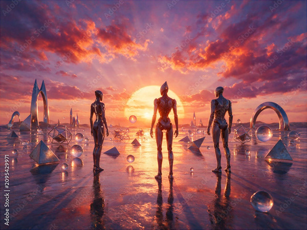 Aliens — Adobe Stock 2095429971
