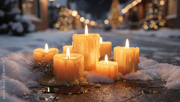Candles Collection — Adobe Stock 1828171120