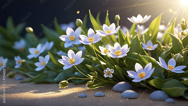 Floral - Flowers — Adobe Stock 1048072380