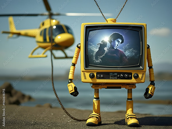 Vintage Televisions — Adobe Stock 960618715