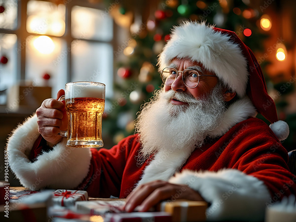 Christmas - Santas - Elves — Adobe Stock 990448557