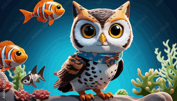 Owls — Adobe Stock 923994501