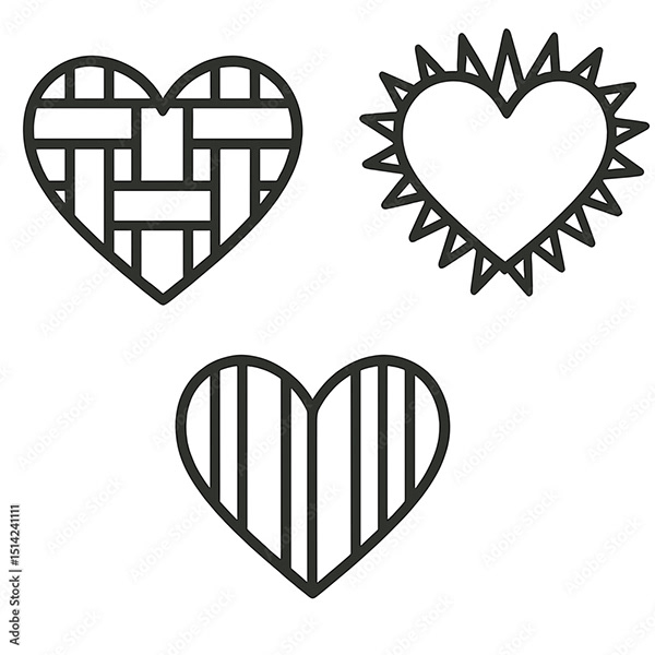 Hearts - Love - Valentine’s — Adobe Stock 1514241111