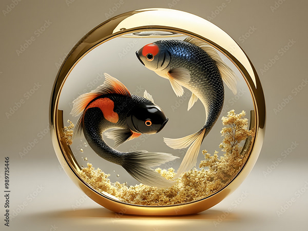Yin Yangs — Adobe Stock 989735446