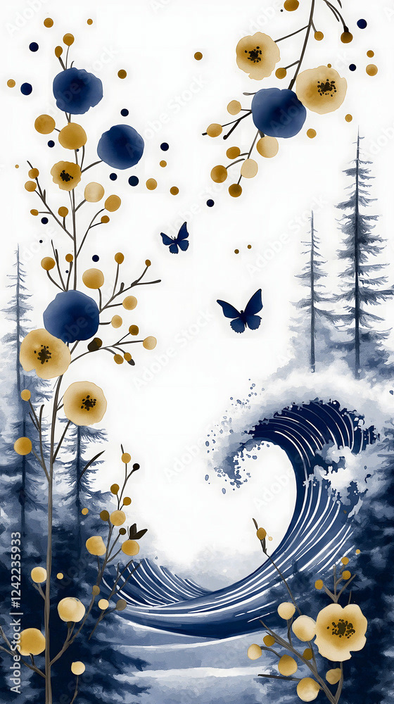 Floral - Flowers — Adobe Stock 1242235933