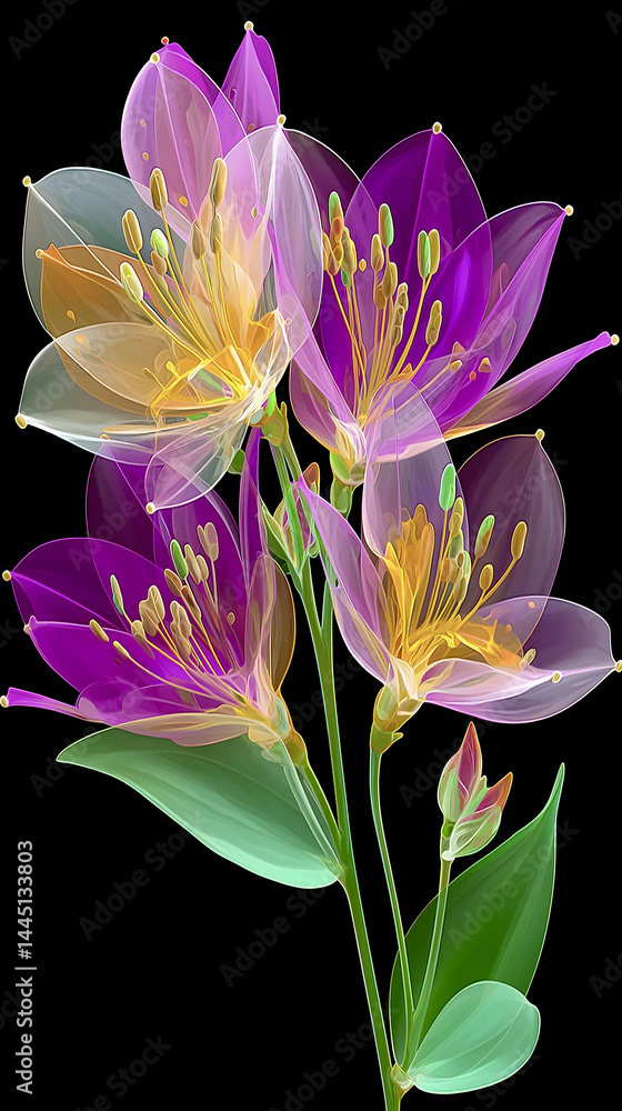 Floral - Flowers — Adobe Stock 1445133803