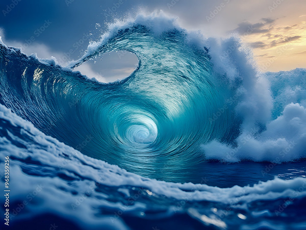 Ocean Waves Collection — Adobe Stock 968359256