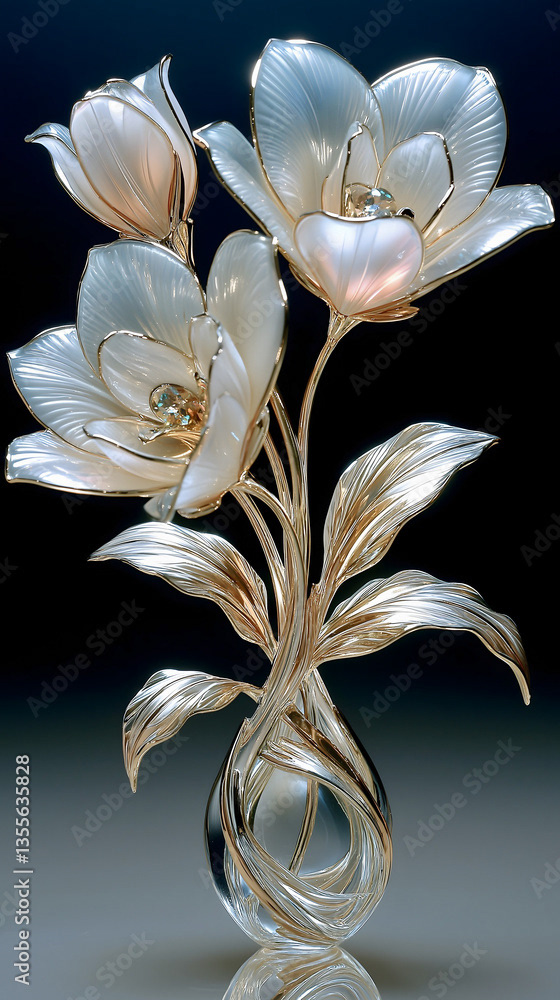 Floral - Flowers — Adobe Stock 1355635828