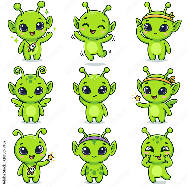 Aliens — Adobe Stock 2018599437