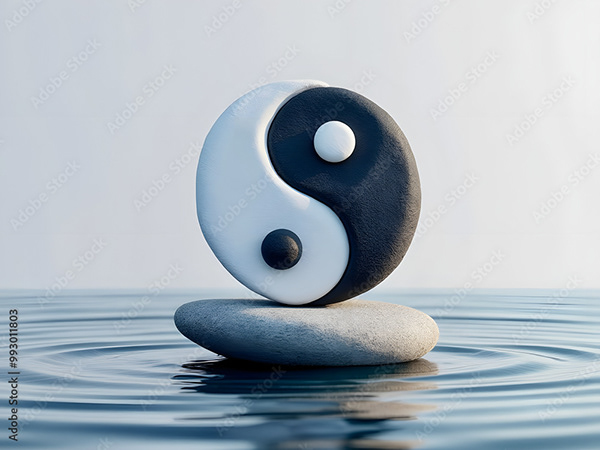 Yin Yangs — Adobe Stock 993011803