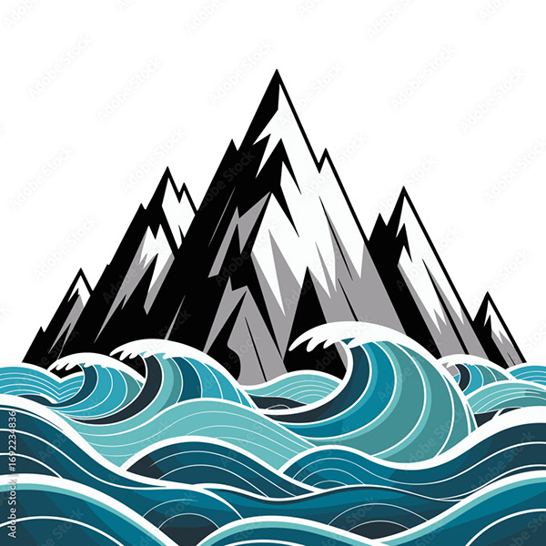 Ocean Waves Collection — Adobe Stock 1692234836