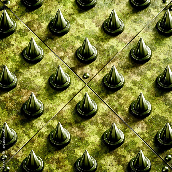 Spikes Collection — Adobe Stock 1934842650