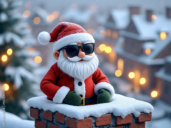 Santas — Adobe Stock 1072905804