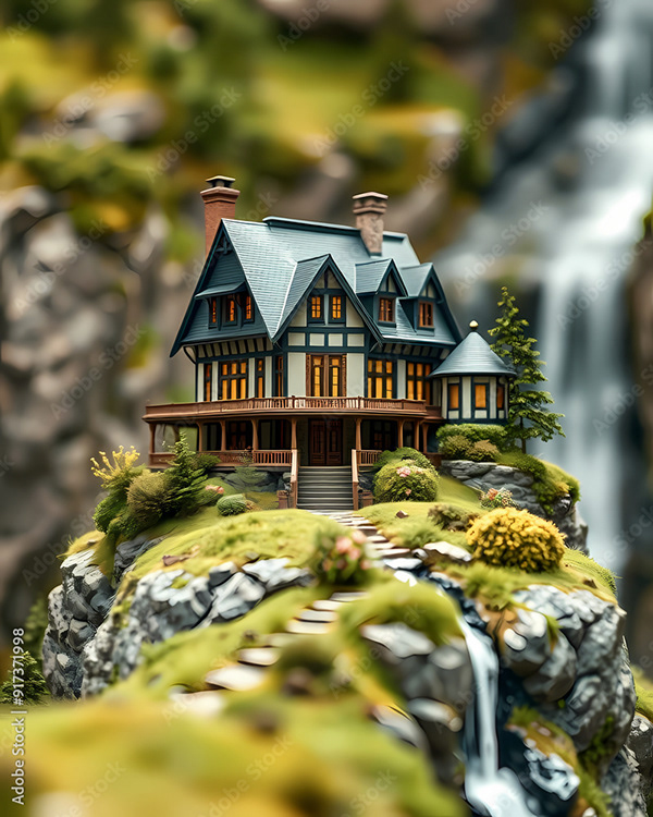 Mansion - Houses - Homes — Adobe Stock 917371998