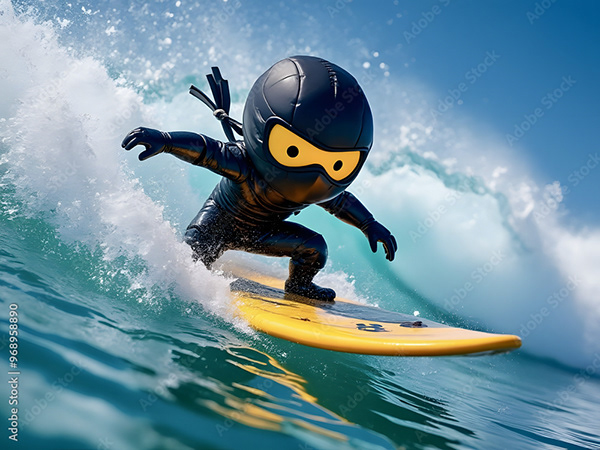 Surfing — Adobe Stock 968958890