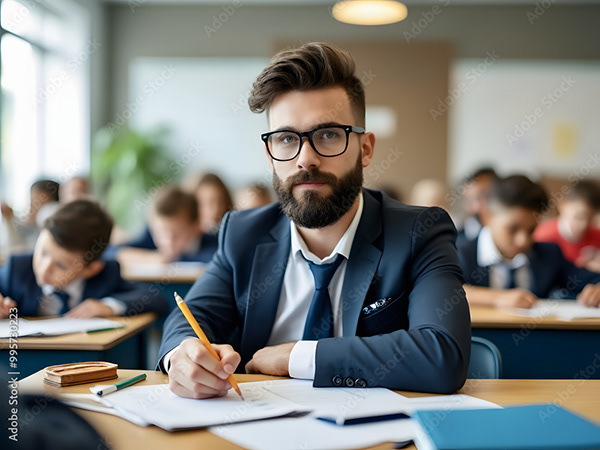 Students in classroom — Adobe Stock 995730223