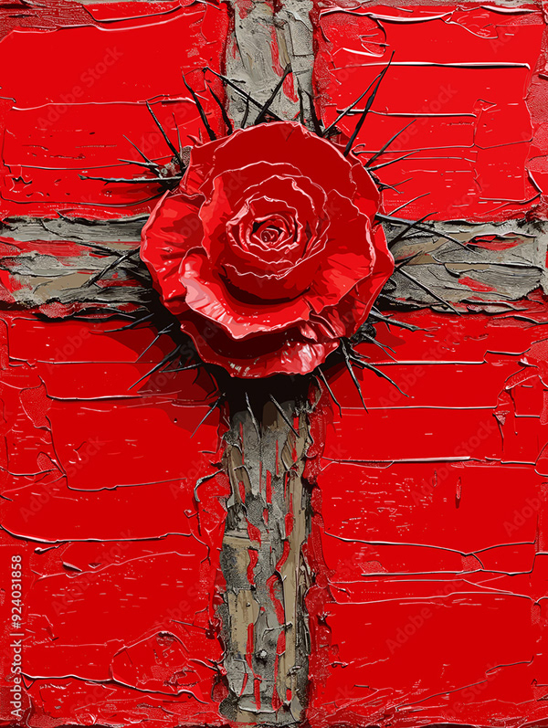 Jesus Christ Crosses- Christian — Adobe Stock 924031858