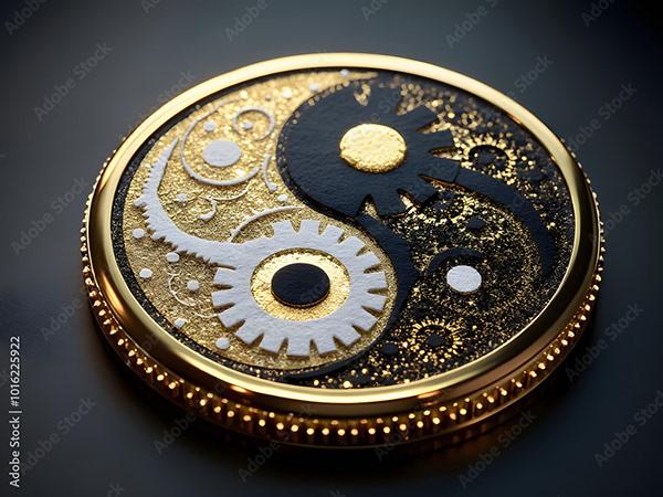 Yin Yangs — Adobe Stock 1016225922