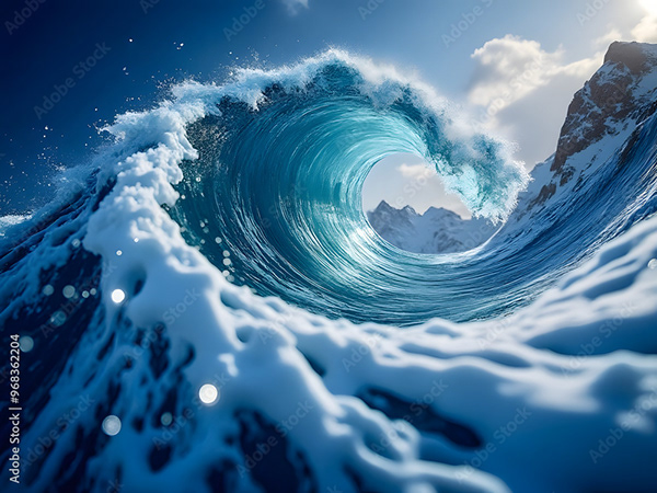 Ocean Waves Collection — Adobe Stock 968362204