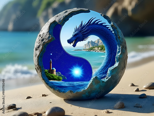 Ocean Waves Collection — Adobe Stock 989718340