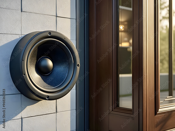 Speakers Music Audio Subwoofers — Adobe Stock 968363583
