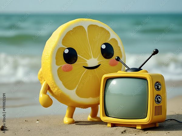 Lemon Lime Characters — Adobe Stock 970822291