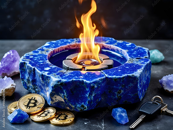 Bitcoin Coin Art Cryptocurrency — Adobe Stock 986509723