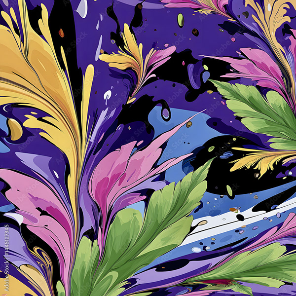 Floral - Flowers — Adobe Stock 1445127345