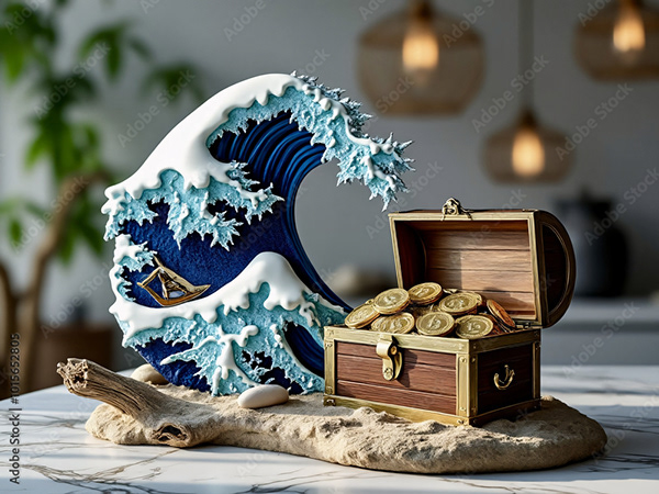 Ocean Waves Collection — Adobe Stock 1015652805