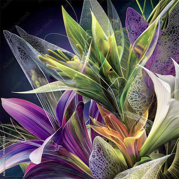 Floral - Flowers — Adobe Stock 1445101985
