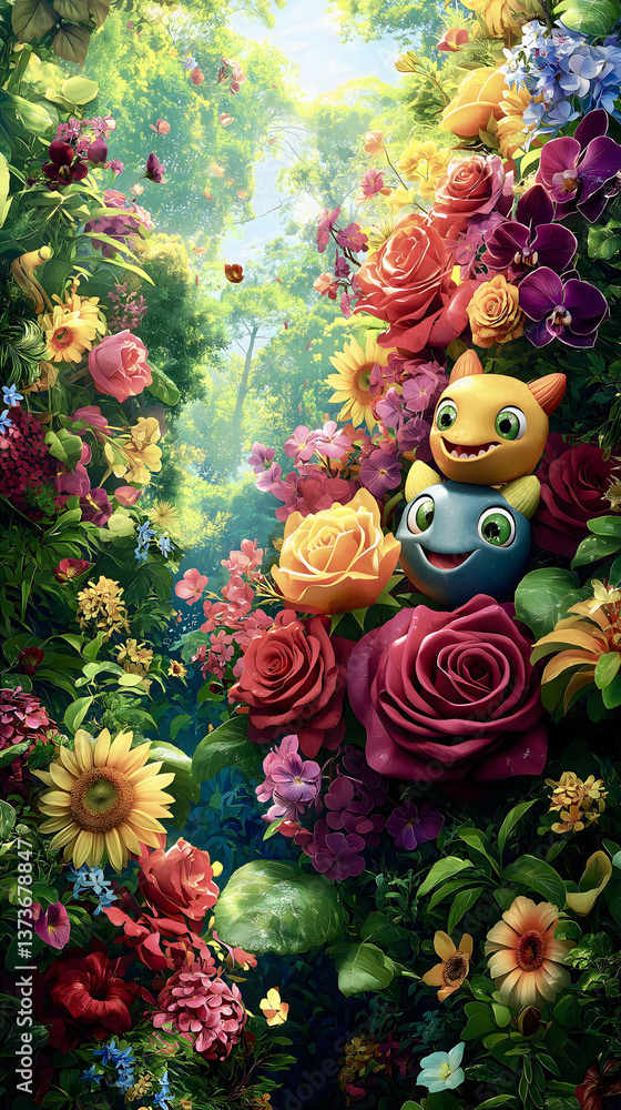 Floral - Flowers — Adobe Stock 1373678847
