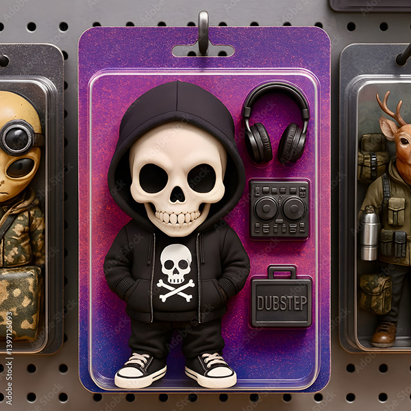 Toys In Packaging Blister Pack — Adobe Stock 1397125093