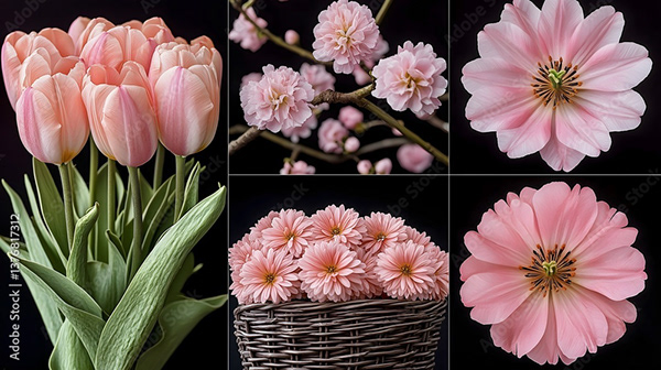 Floral - Flowers — Adobe Stock 1376817312