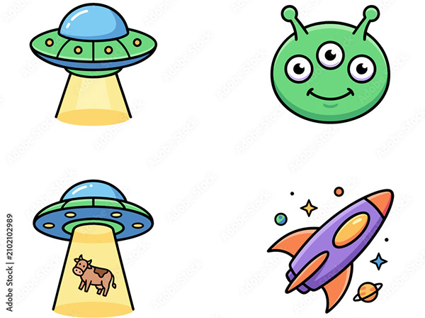Aliens — Adobe Stock 2102102989