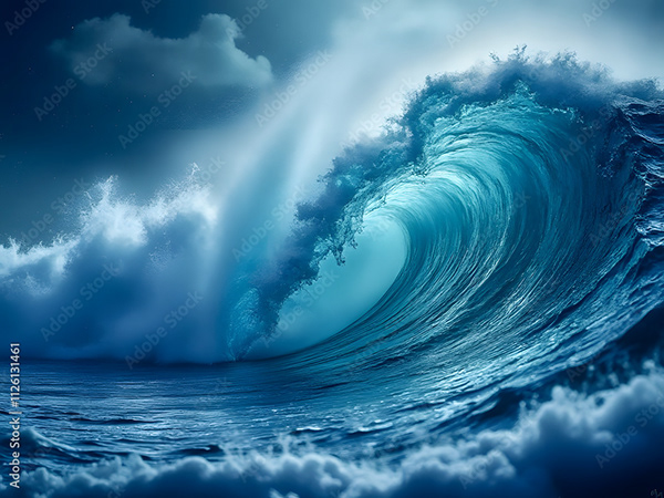 Ocean Waves Collection — Adobe Stock 1126131461