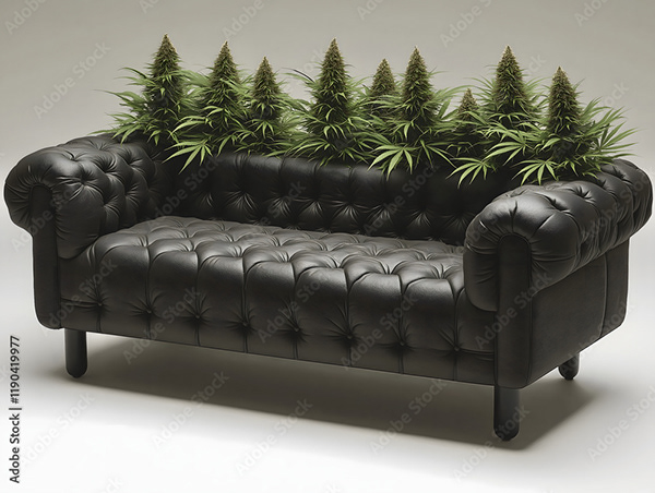 Weed Cannabis MJ Collection — Adobe Stock 1190419977