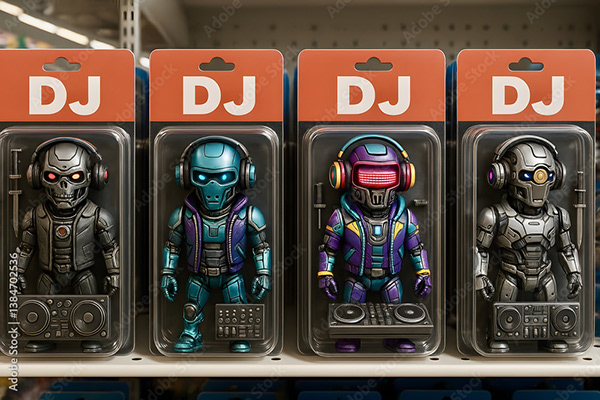 Toys In Packaging Blister Pack — Adobe Stock 1384702536