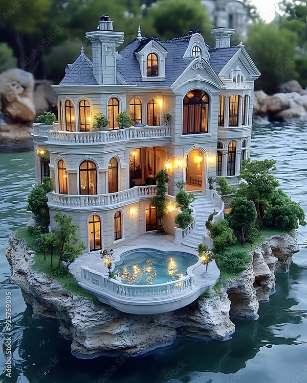 Mansion - Houses - Homes — Adobe Stock 925759095