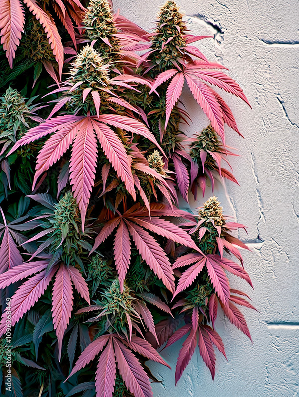 Weed Cannabis MJ Collection — Adobe Stock 1096268449