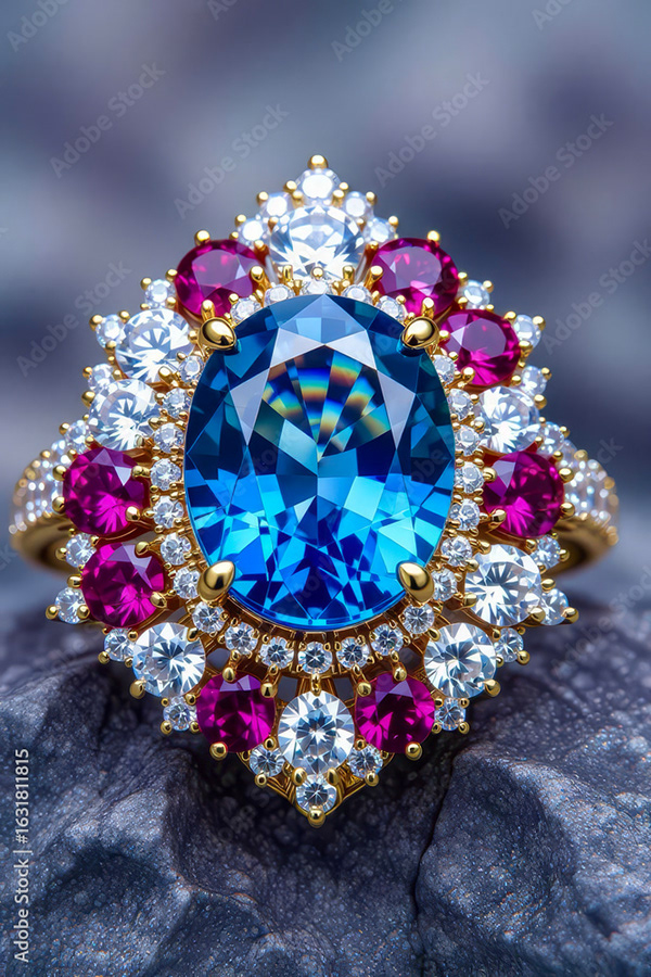 Gemstones Collection — Adobe Stock 1631811815