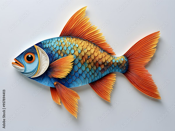 Fish Collection — Adobe Stock 957894413