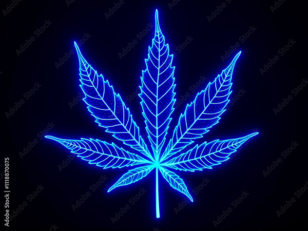 Weed Cannabis MJ Collection — Adobe Stock 1118870075