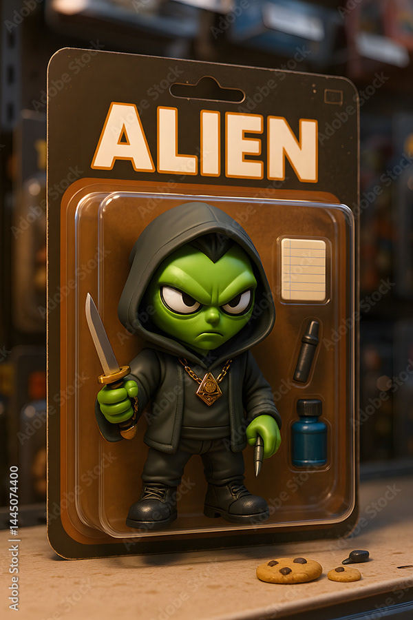 Toys In Packaging Blister Pack — Adobe Stock 1445074400